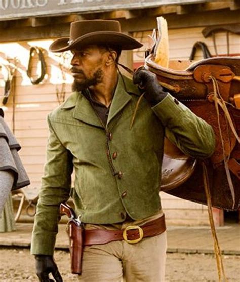 django jacket replica|Django Unchained Django (Jaime Foxx) Green Jacket .